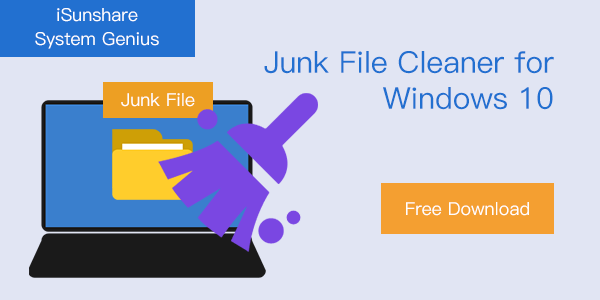 Junk file cleaner for Windows 10